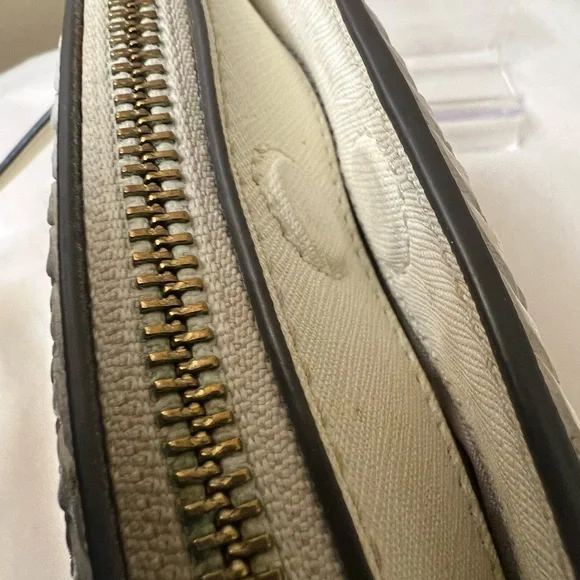 Kate Spade Woven / leather Crossbody GUC - Picture 11 of 13